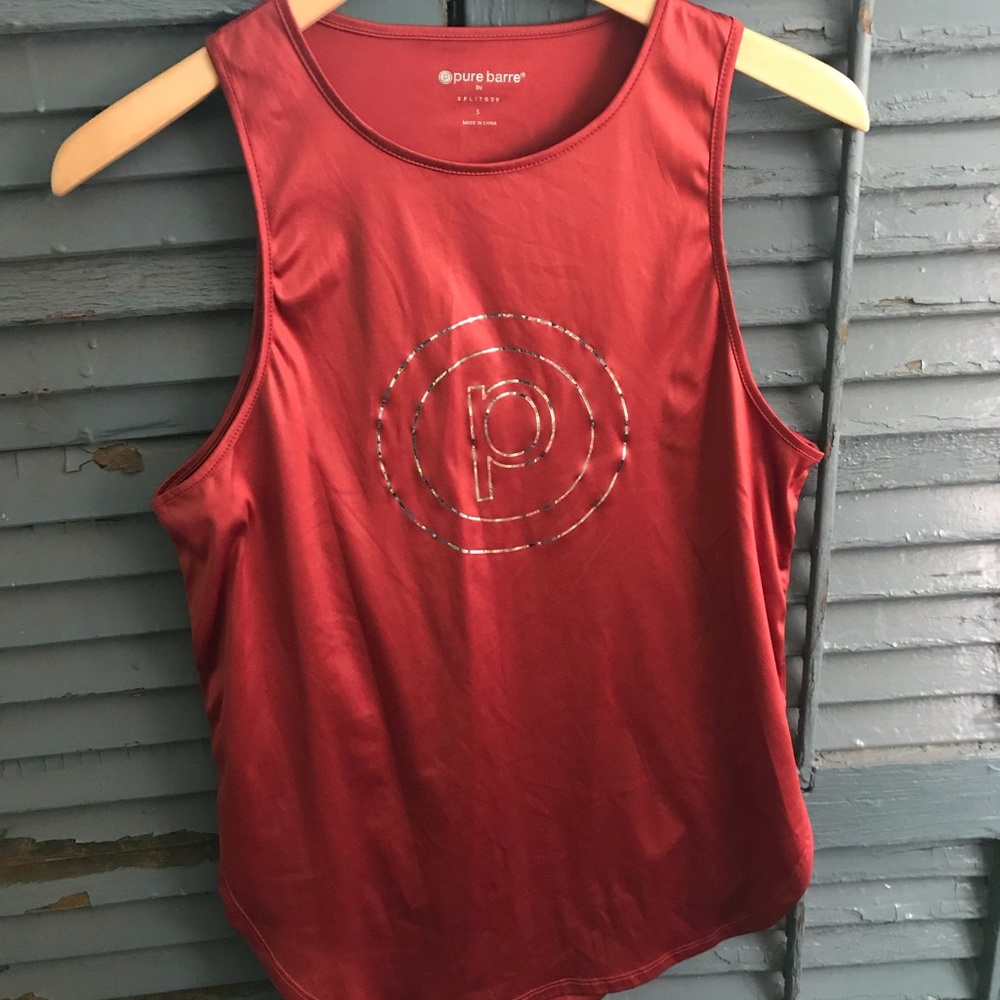 Metallic Pure Barre Tank